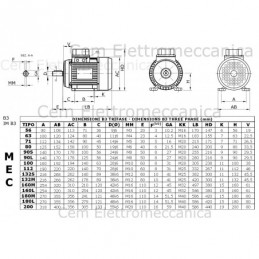 Messung von dreiphasigen Elektromotoren B3