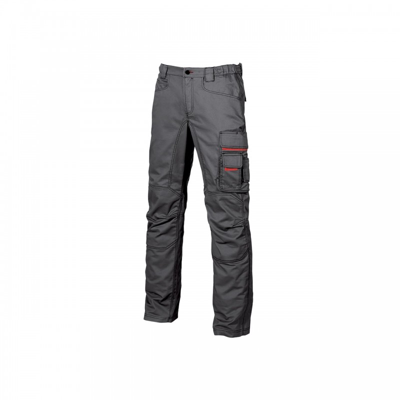 Pantalone da lavoro U-Power GRIN GREY METEORITE antinfortunistica