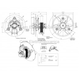 Rauchabzug Pelletofen Universalventilator 48W TRIAL