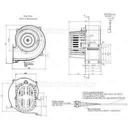 Radialventilator TRIAL einphasig CAA10Y-001 vc10