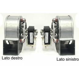 Radialventilator 55 Watt TRIAL CAH12Y4-003 einphasig für Heißluft 180° RECHTSseitiger Motor