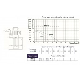 Three-phase electric pump SACEMI IMM 50 for immersion for machine tools