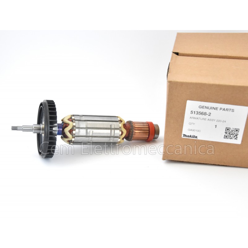 Motor de inducción Makita para amoladora GA9012C - GA7010C - GA9010C