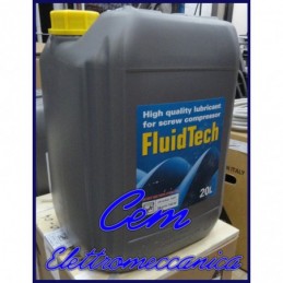 FluidTech 20 liter lubricating oil for screw compressor