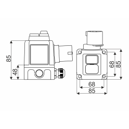 Starter switch for single-phase electric motors