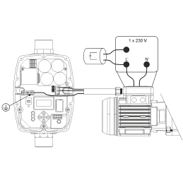 Inversor universal Italtecnica Sirio para el control de electrobombas