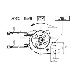 Ventilateur Tangentiel ETC.60300.30 de MA-VIB