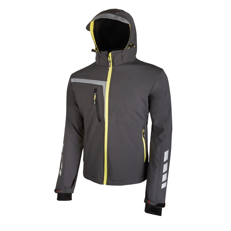 Veste de travail U-POWER QUICK ASPHALT GREY