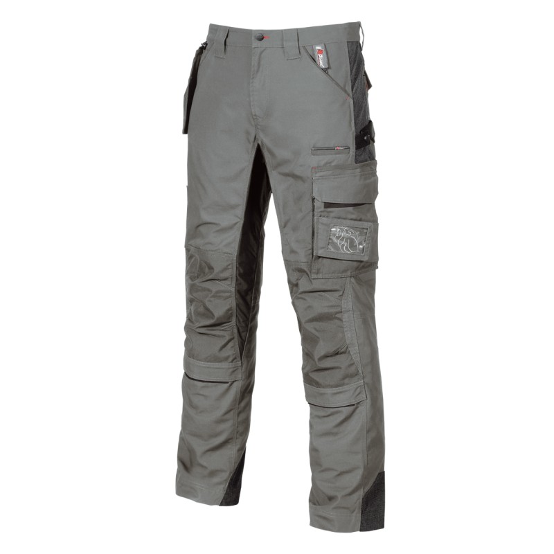 Pantalones de trabajo U-POWER RACE STONE GREY