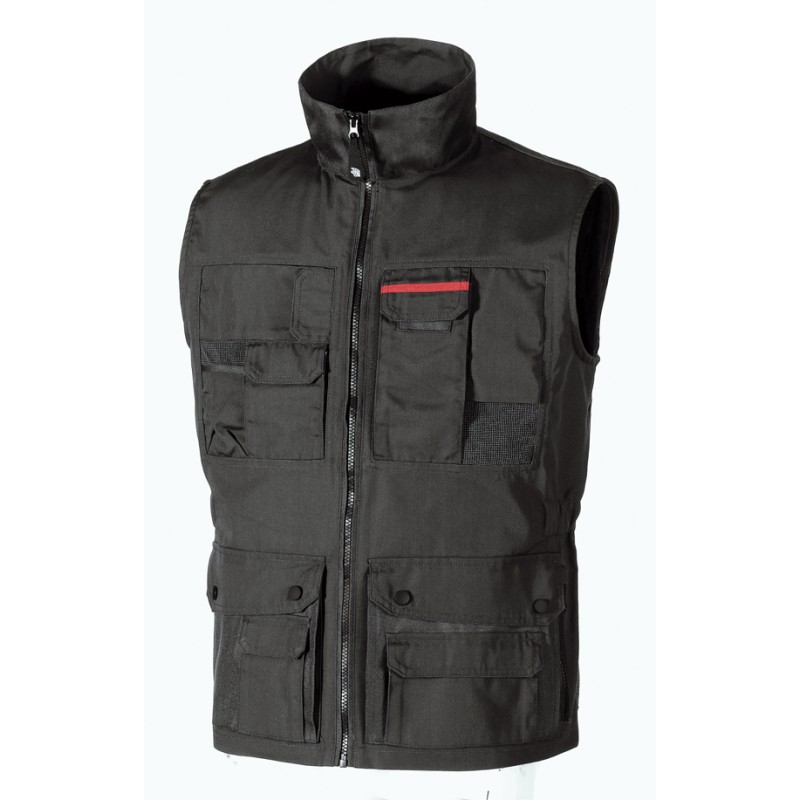 Work jacket U-POWER FIRST black BLACK CARBON