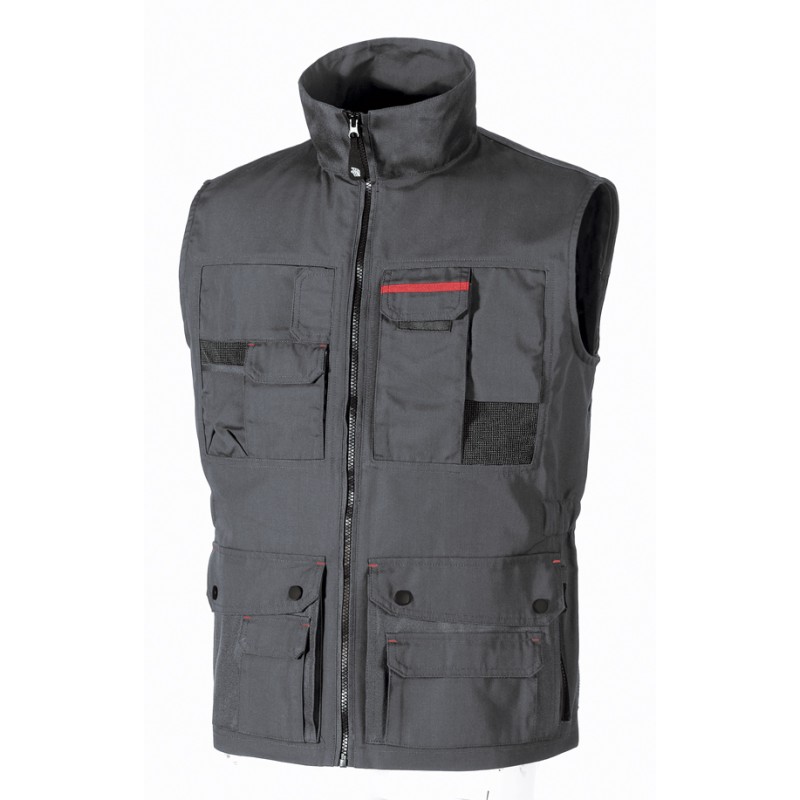 Chaqueta de trabajo U-POWER FIRST GRIS METEORITO