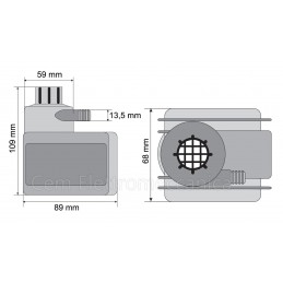 Elettropompa edilizia SAP ES-E3 pompa 230V ricircolo macchine utensili