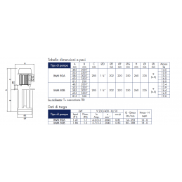 Elettropompa trifase SACEMI IMM 80B