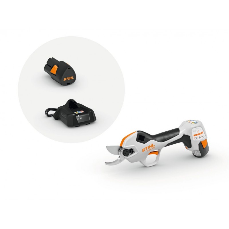 Forbice da Potatura STIHL ASA 20 set con batteria AS 2 e caricatore AL 1