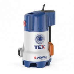 TEX 2 Bomba eléctrica monofásica Pedrollo "vortex" para aguas sucias